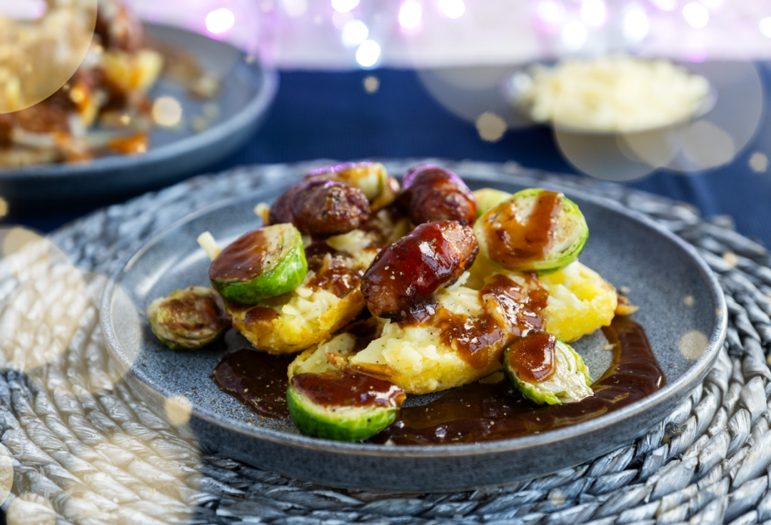 Giant Festive Air Fryer Roast Potatoes