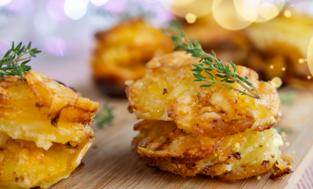 Potato Gratin Stacks